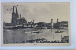 AK Köln Panorama 1913 Gebraucht #PK569 - Autres & Non Classés