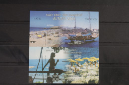 Türkisch-Zypern Block 22 B Mit 598-599 Postfrisch Europa Ferien #VU486 - Used Stamps