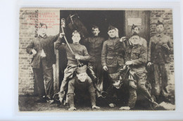 AK Belgien Gruppe Soldaten (Bourg Leopold) 1923 Gebraucht #PK753 - Autres & Non Classés