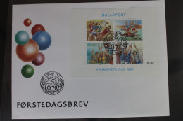 Norwegen Block 10 Mit 1003-1006 Gestempelt Als FDC #WI836 - Andere & Zonder Classificatie