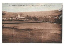 CPA 52  GIRY Sur AUJON  (Hte Marne) Vue Générale Prise De Champ-Lannes écrite 1949   ( 1887) - Andere & Zonder Classificatie