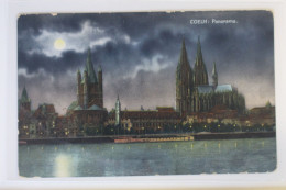 AK Köln Am Rhein Panorama Feldpost 1915 Gebraucht #PK604 - Autres & Non Classés