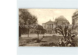 71921040 Halle Saale Anlagen Mit Stadttheater Halle - Halle (Saale)