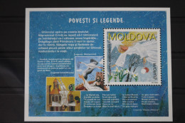 Moldawien Block 12 Mit 238 Postfrisch Europa Sagen Und Legenden #WI900 - Moldavie