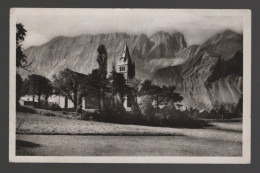 CPSM - 05 - Chauffayer - L'Eglise Et Les Monts Du Dévoluy - Circulée En 1957 - Autres & Non Classés