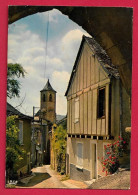 AE949 12 AVEYRON NAJAC VUE PORTE FORTIFIEE EGLISE - Andere & Zonder Classificatie
