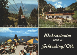 71920883 Schleching Wuhrsteinalm Am Geigelstein Lift Terrasse Schleching - Autres & Non Classés