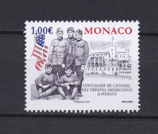 MONACO 2020 TIMBRE N°3180 NEUF** TROUPES AMERICAINES - Unused Stamps