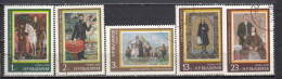 Bulgaria 1978 - Bulgarian History: Paintings, Mi-Nr. 2720/24, Used - Used Stamps