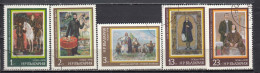 Bulgaria 1978 - Bulgarian History: Paintings, Mi-Nr. 2720/24, Used - Gebruikt