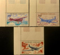 R2452/1871 - GABON - 1964 - POSTE AERIENNE - SERIE COMPLETE - N°52 à 54 NEUFS** CdF - Cote (2024) : 24,50 € - Gabon (1960-...)