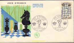 376200 MNH FRANCIA 1966 FESTIVAL INTERNACIONAL DE AJEDREZ EN LE HAVRE - Non Classificati