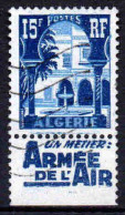 Algerie - 1954 - Cour Mauresque Avec Bande Pub  - N° 314a - Oblit - Used - Oblitérés