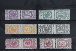Italien Gebührenmarken Paketzustellung 60-65 Postfrisch Leicht Gefaltet #FY578 - Unclassified