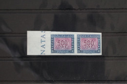 Italien Portomarken 96II Postfrisch Geschnitten Als Paar #FY581 - Unclassified