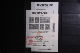 Griechenland Schwarzdruck Motiva 1980, Flamme Gelb Und Gelb-rot 1x Gest. #FZ461 - Autres & Non Classés
