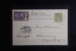 Frankreich 59I Gestempelt Auf Postkarte Eifelturm Mit Vignette Expo 1900 #FZ473 - Autres & Non Classés