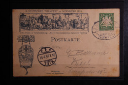 Bayern PP15/C55/03 Privatganzsache X. Deutsches Turnfest Nürnberg #FZ489 - Postal  Stationery