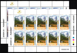 Albanien Kleinbögen 2966-2967 A Postfrisch CEPT 2004 #GU483 - Other & Unclassified