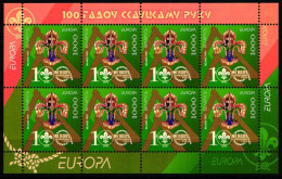 Weißrussland H-Blatt Mit 663-664 Postfrisch CEPT 2007 #GW513 - Autres & Non Classés