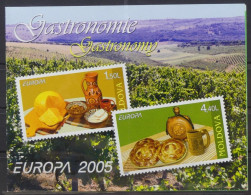 Moldawien Markenheftchen Mit 511-512 Postfrisch Cept 2005 #GW601 - Autres & Non Classés