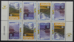 Albanien H-Blatt Mit 2966-2967 Postfrisch Cept 2004 #GW610 - Sonstige & Ohne Zuordnung