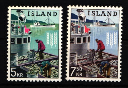 Island 370-371 Postfrisch Schifffahrt #HD835 - Sonstige & Ohne Zuordnung