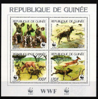 Guinea 1194-1197 Postfrisch Kleinbogen / WWF #HQ581 - Guinee (1958-...)