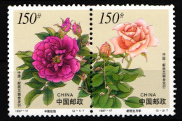 China Volksrepublik 2837-2838 Postfrisch Paar #HU723 - Sonstige & Ohne Zuordnung