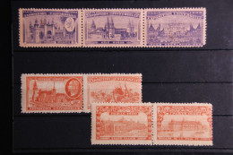 Frankreich Postfrisch Vignetten Weltausstellung Expo 1900 #FZ484 - Sonstige & Ohne Zuordnung