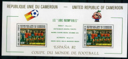 Kamerun Block 20 Postfrisch Fußball #GI545 - Cameroon (1960-...)