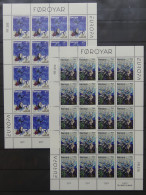 Färöer Kleinbögen 317-318 Postfrisch Cept 1997 #GW658 - Andere & Zonder Classificatie