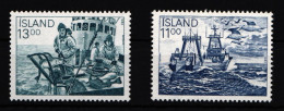 Island 600-601 Postfrisch Schifffahrt #HD836 - Andere & Zonder Classificatie