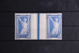 Frankreich 172 Postfrisch Zwischenstegpaar, Olympische Spiele 1924 Paris #FZ375 - Other & Unclassified