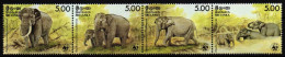 Sri Lanka 753-756 Postfrisch Viererstreifen / WWF #HQ579 - Sri Lanka (Ceylan) (1948-...)