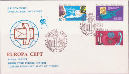 Europa CEPT  1979 Chypre Turque - Cyprus - Zypern FDC Y&T N°61 à 63 - Michel N°71 à 73 - 1979