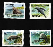 Guyana 4081-4084 Postfrisch WWF #HQ614 - Guiana (1966-...)