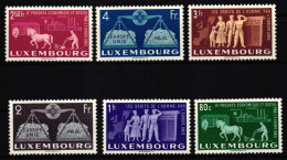 Luxemburg 478-483 Postfrisch Fortschritt #HQ796 - Andere & Zonder Classificatie