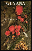 Guyana Block 37 Postfrisch Pilze #HQ682 - Guyana (1966-...)