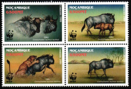 Mosambik 1757-1760 Postfrisch Viererblock / WWF #HQ575 - Mosambik
