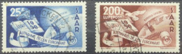 Saarland 297-298 Gestempelt #HK934 - Other & Unclassified