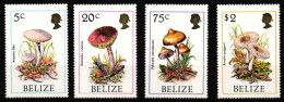 Belize 930-933 Postfrisch Pilze #HQ642 - Belize (1973-...)