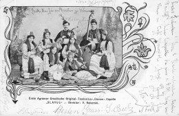 Croatische Original-Tamburiza-,Damen - Capelle "Slavul" V.Reberski Gel.1903 AKS - Musik Und Musikanten