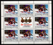 Jugoslawien 2215 Postfrisch Kleinbogen / Olympische Spiele #HQ501 - Autres & Non Classés