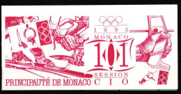 Monaco 2141-2148 Postfrisch Markenheft 11 / Olympische Spiele #HQ555 - Sonstige & Ohne Zuordnung