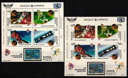 Uruguay Block 62 A+B Postfrisch Olympische Spiele #HQ569 - Altri & Non Classificati