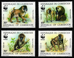 Kamerun 1155-1158 Postfrisch WWF #HQ608 - Cameroun (1960-...)