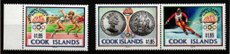 Cook Inseln 1307-1309 Postfrisch Olympische Spiele #HQ860 - Cook Islands