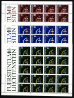 Liechtenstein 831-833 Postfrisch Kleinbogensatz #IH765 - Sonstige & Ohne Zuordnung
