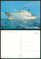 BARCOS SHIP BATEAU PAQUEBOT STEAMER [ BARCOS # 04969 ] - URLAUBERSCHIFF GTMS FRITZ HECKERT - Zeilboten